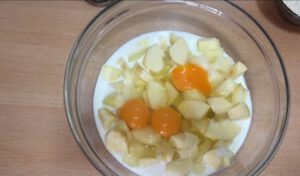 tarta de manzana fácil y rápida