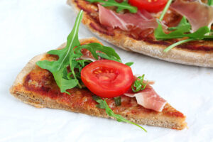 pizza casera integral