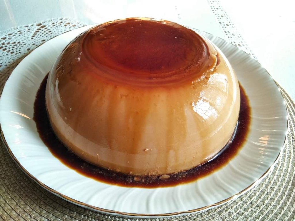 Flan de café Receta con nata y royal