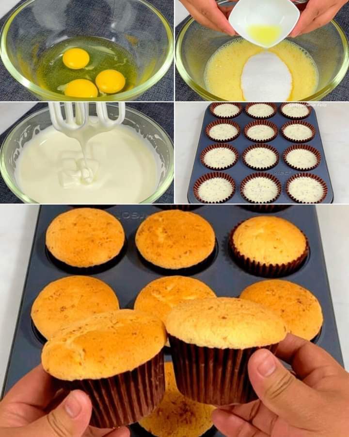 Magdalenas de Naranja Esponjosas La Receta que Debes Probar