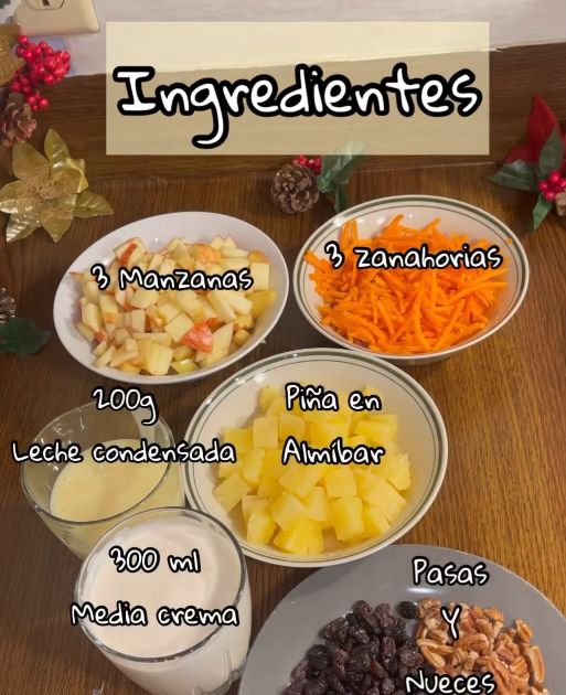 Ensalada navideña una receta fácil y deliciosa para la temporada