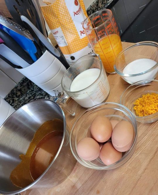 Flan de Naranja en Olla a Presión