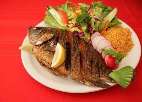 Mojarra al Mojo de Ajo