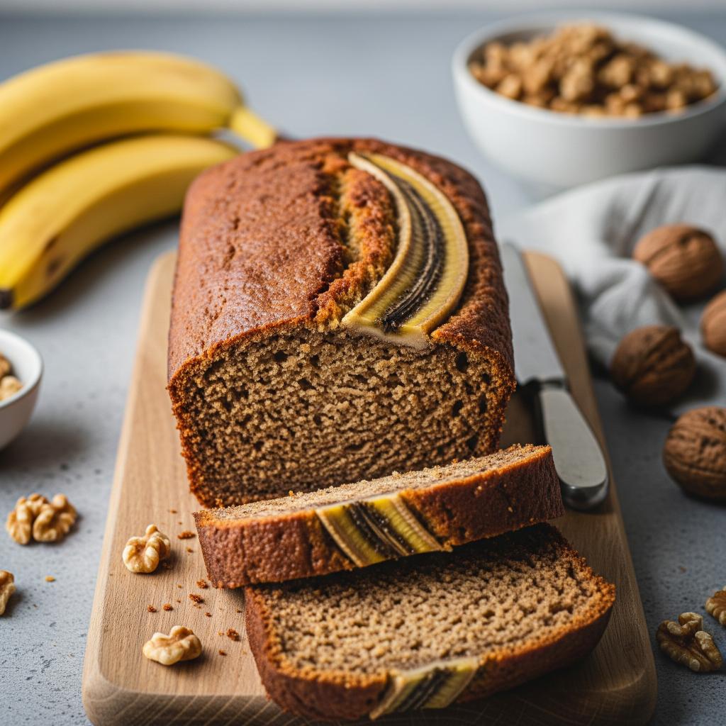 Panqué de Plátano Vegano La Receta Fácil y Deliciosa