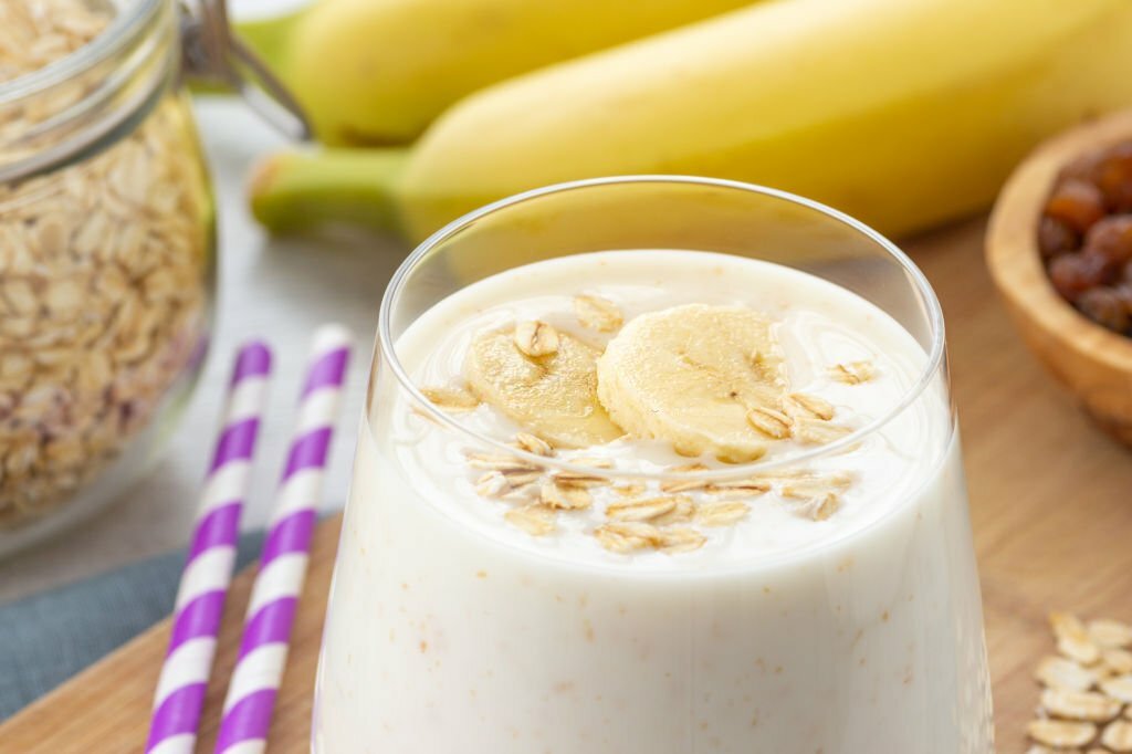 Batido de Guineo con Avena