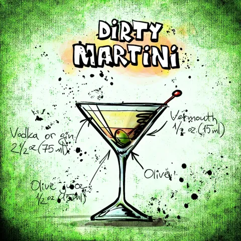 Diferentes tipos de Martinis
