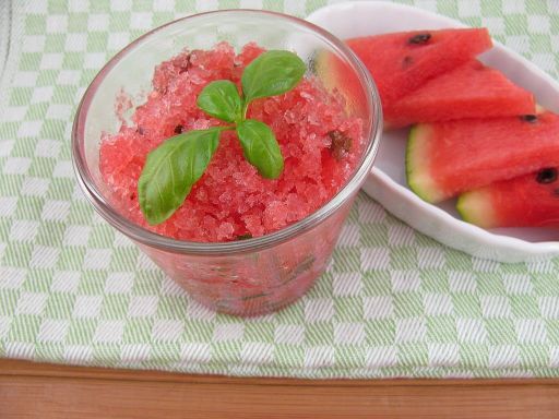 Granizado de Sandía Sin Azúcar