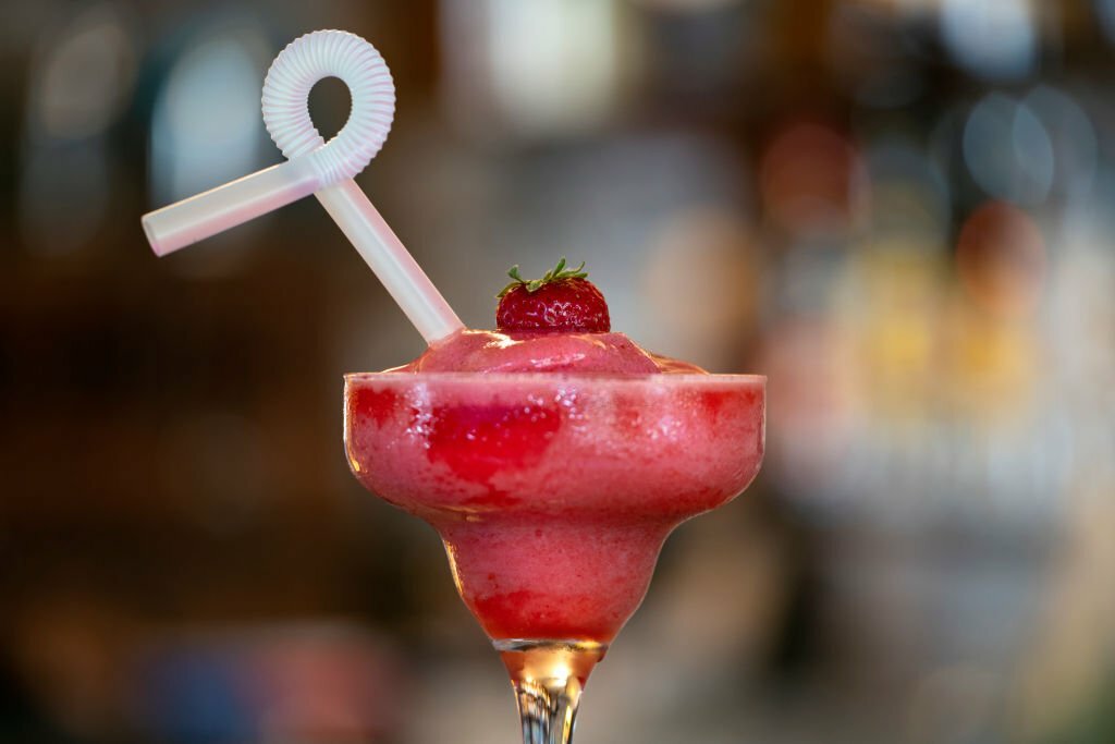Receta de daiquiri de fresa sin licuadora