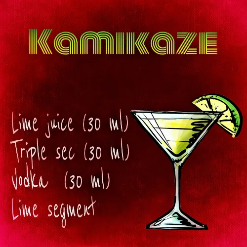 coctel kamikaze