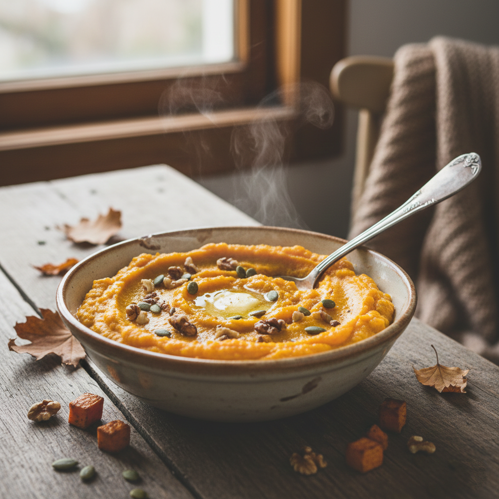 Puré de Boniato y Calabaza Cremoso