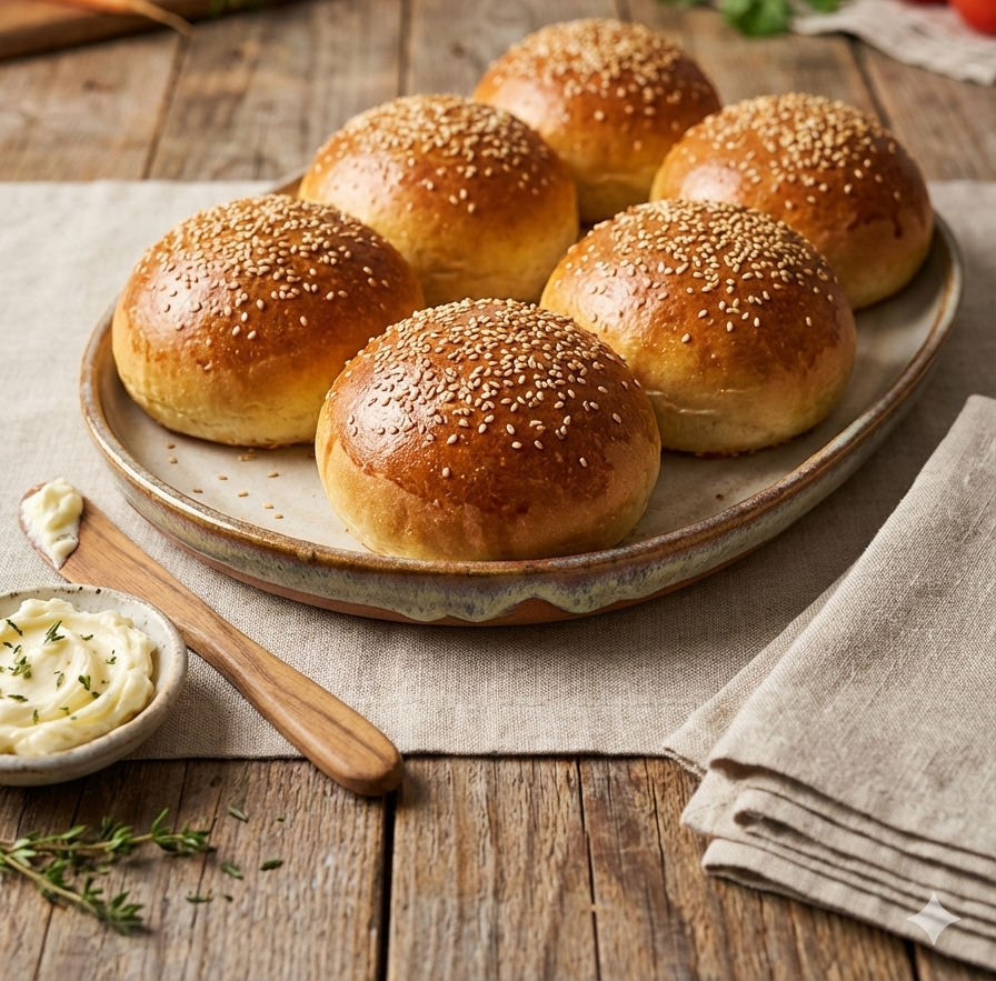 Panecillos Keto Esponjosos