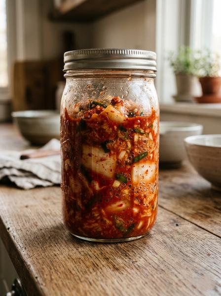 Cómo Hacer Kimchi Casero Español Fermentación Fácil