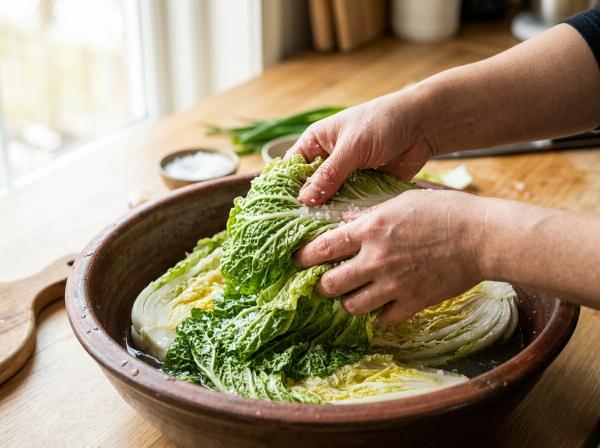 Cómo Hacer Kimchi Casero Español Fermentación Fácil