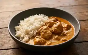 Pollo en Salsa de Cacahuete la Receta de la Infancia de Lamine Yamal