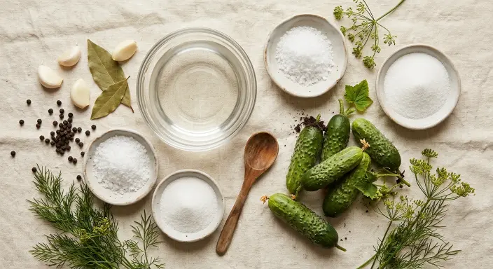 Pepinillos en Vinagre Caseros Sin Esterilizar Receta Fácil